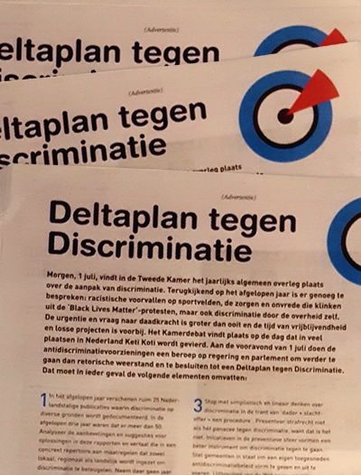 Deltaplan tegen Discriminatie